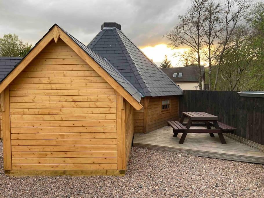 High Quality Cabin With Views Of Ben Nevis Banavie Eksteriør billede